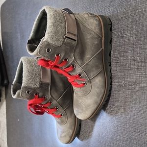 Sorel Harlow Conquest Boot - Gray Size 8